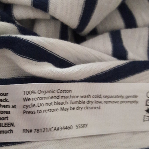 Eileen Fisher Striped Tank Dress - Picture 6 of 6